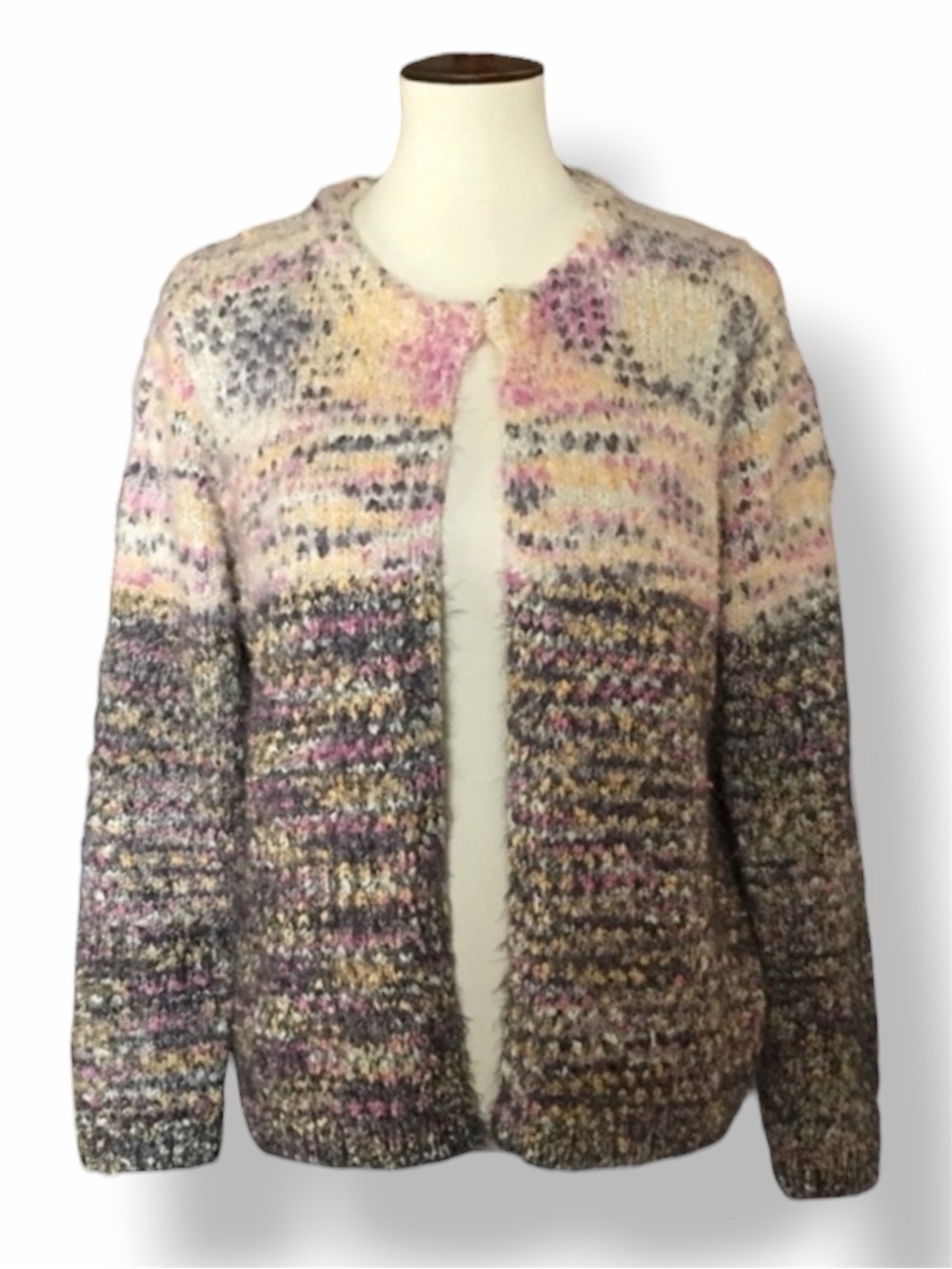 Solitaire Sweater Cardigan By Ravi Khosla Ultra Soft Medium